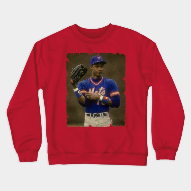 Darryl Strawberry in New York Mets Crewneck Sweatshirt by PESTA PORA